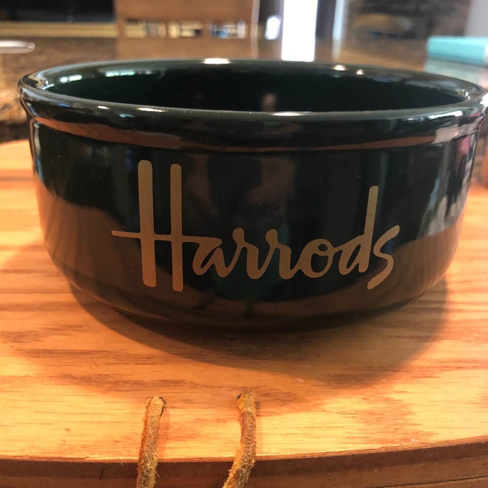 Harrods Dog Bowl